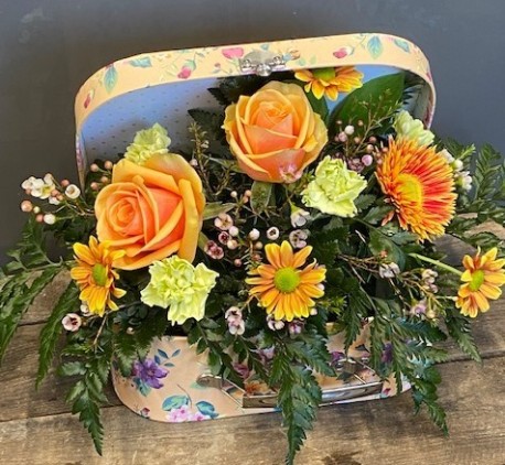 Florist choice container display