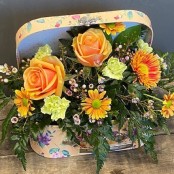 Florist choice container display